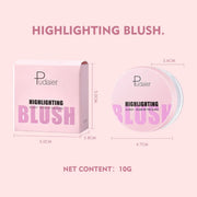 Pudaier temperature-changing blush transparent color-changing gel highlight blush cream natural nude makeup rouge blush - Memoriex 