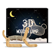 Puppy Folding Table Lamp Led Creative Product New 3D Night Light - Memoriex 