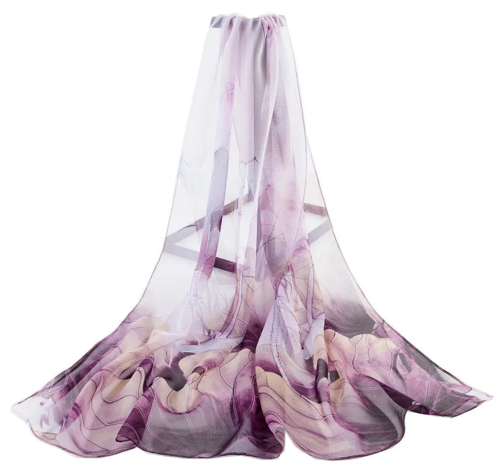 Purple - Lotus Chiffon-1