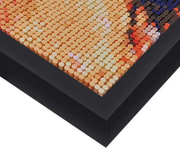 Pushpin painting, pins painting, DIY Custom photo puzzles, creative portrait handmade - Memoriex 