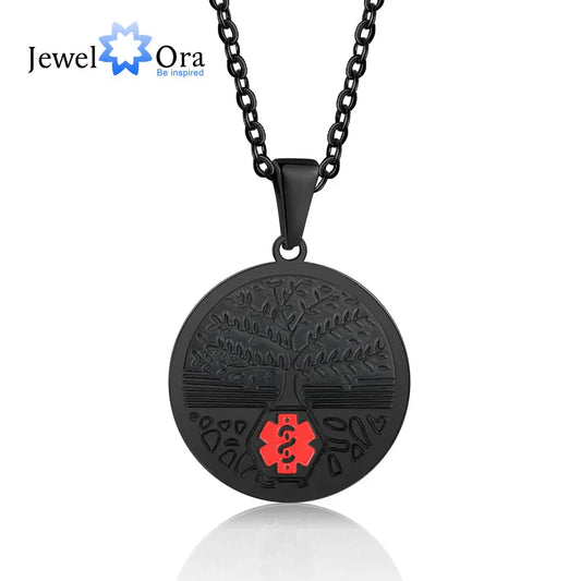 QR Medical Necklace-Standard Necklace-0