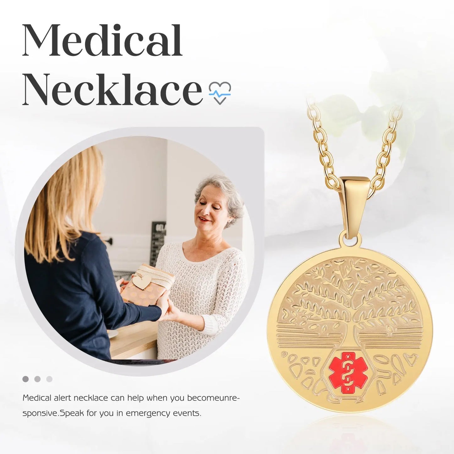 QR Medical Necklace-Standard Necklace-3