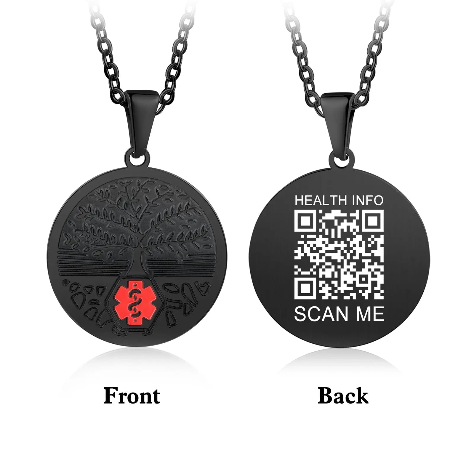 QR Medical Necklace-Standard Necklace-7