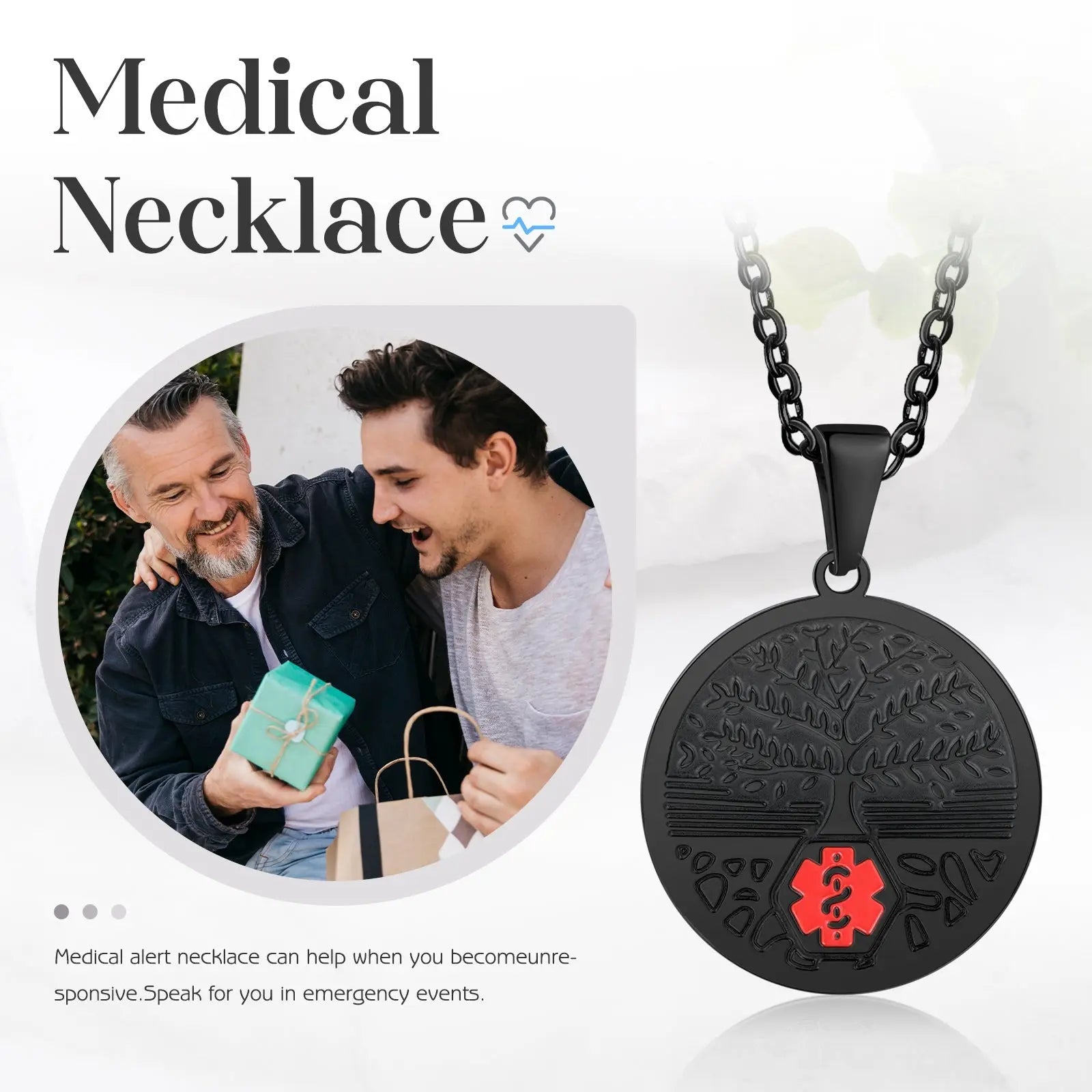 QR Medical Necklace-Standard Necklace-8