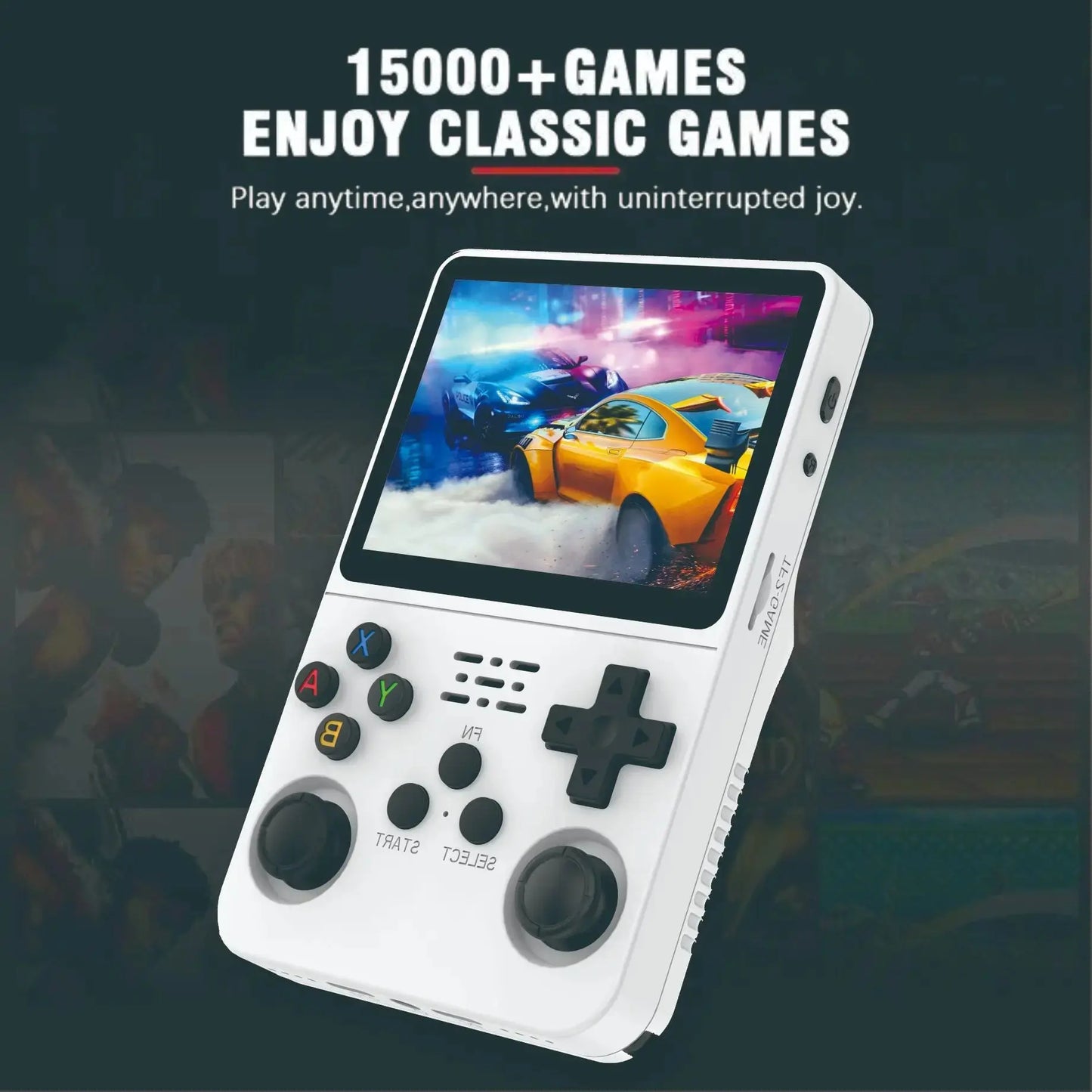 R36S Retro Handheld Video Game Console Linux System 3.5 Inch IPS Screen Portable Pocket Video Player 128GB Games Boy Gift - Memoriex 