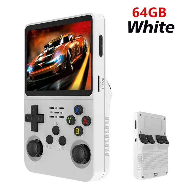 R36S Retro Handheld Video Game Console Linux System 3.5 Inch IPS Screen Portable Pocket Video Player 128GB Games Boy Gift - Memoriex 