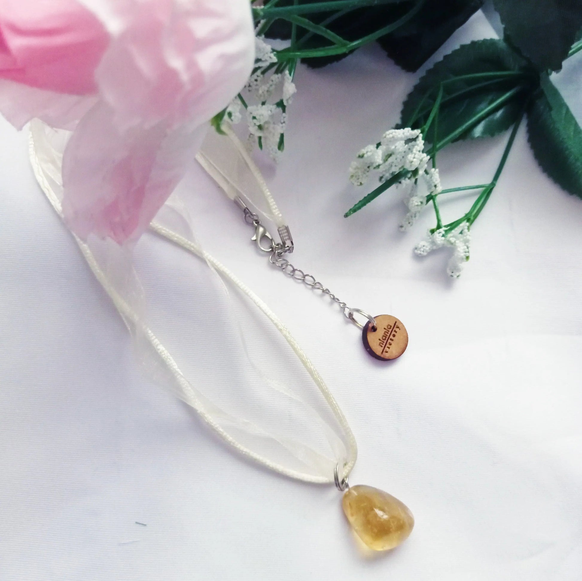 Raw Gemstone Necklace - Memoriex