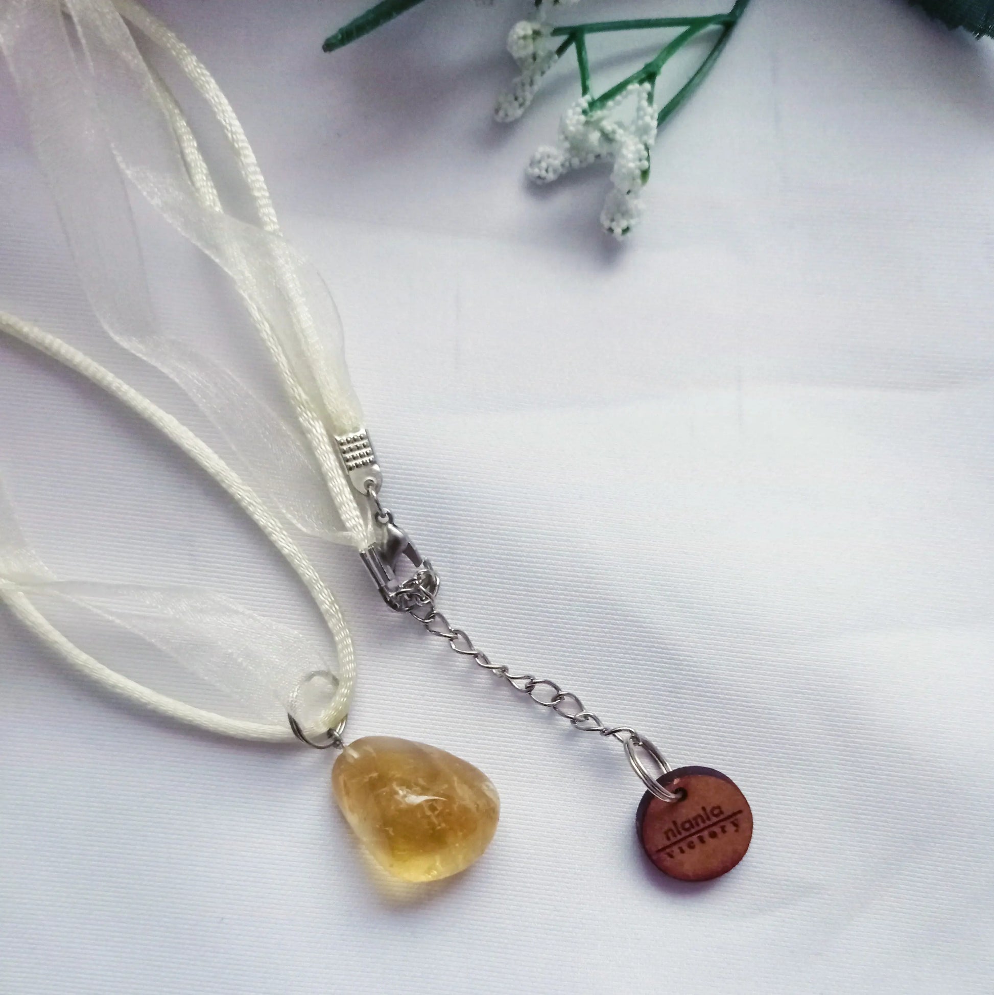 Raw Gemstone Necklace - Memoriex