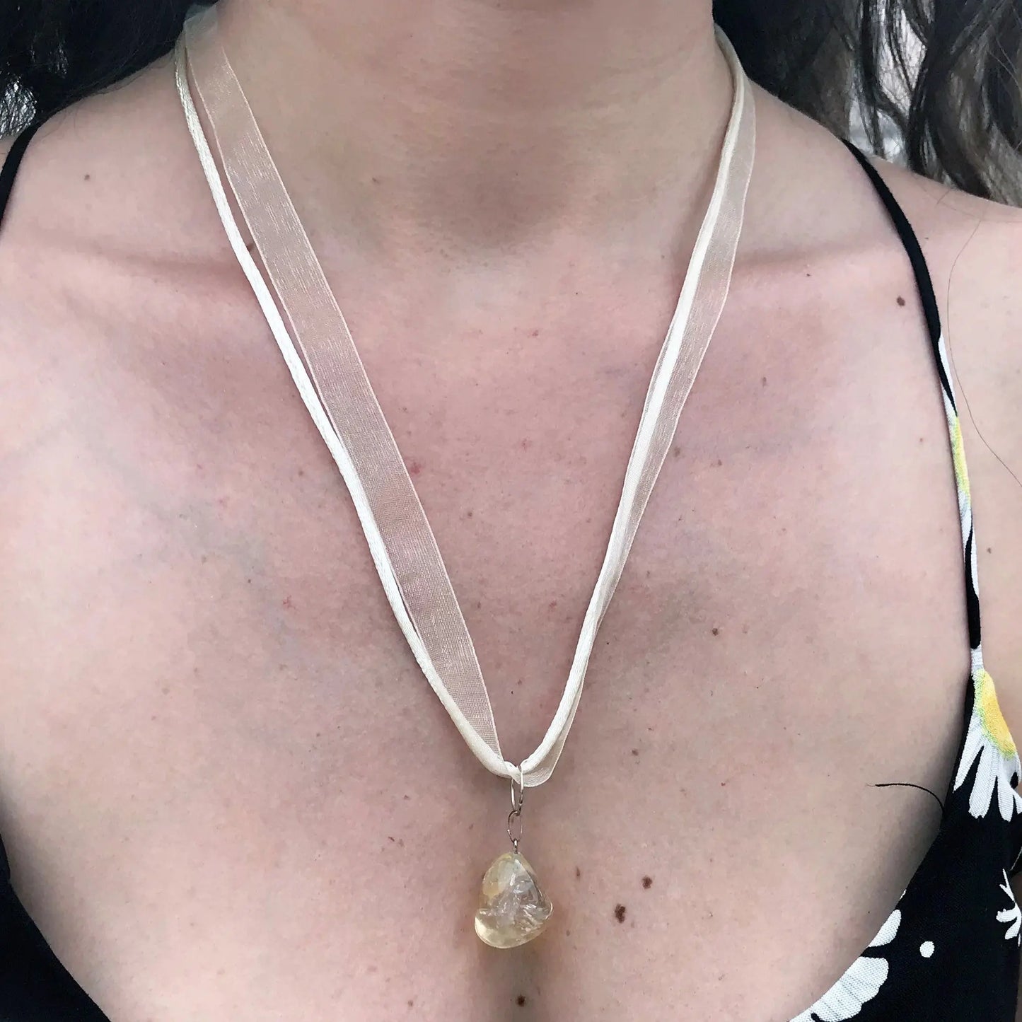 Raw Gemstone Necklace - Memoriex