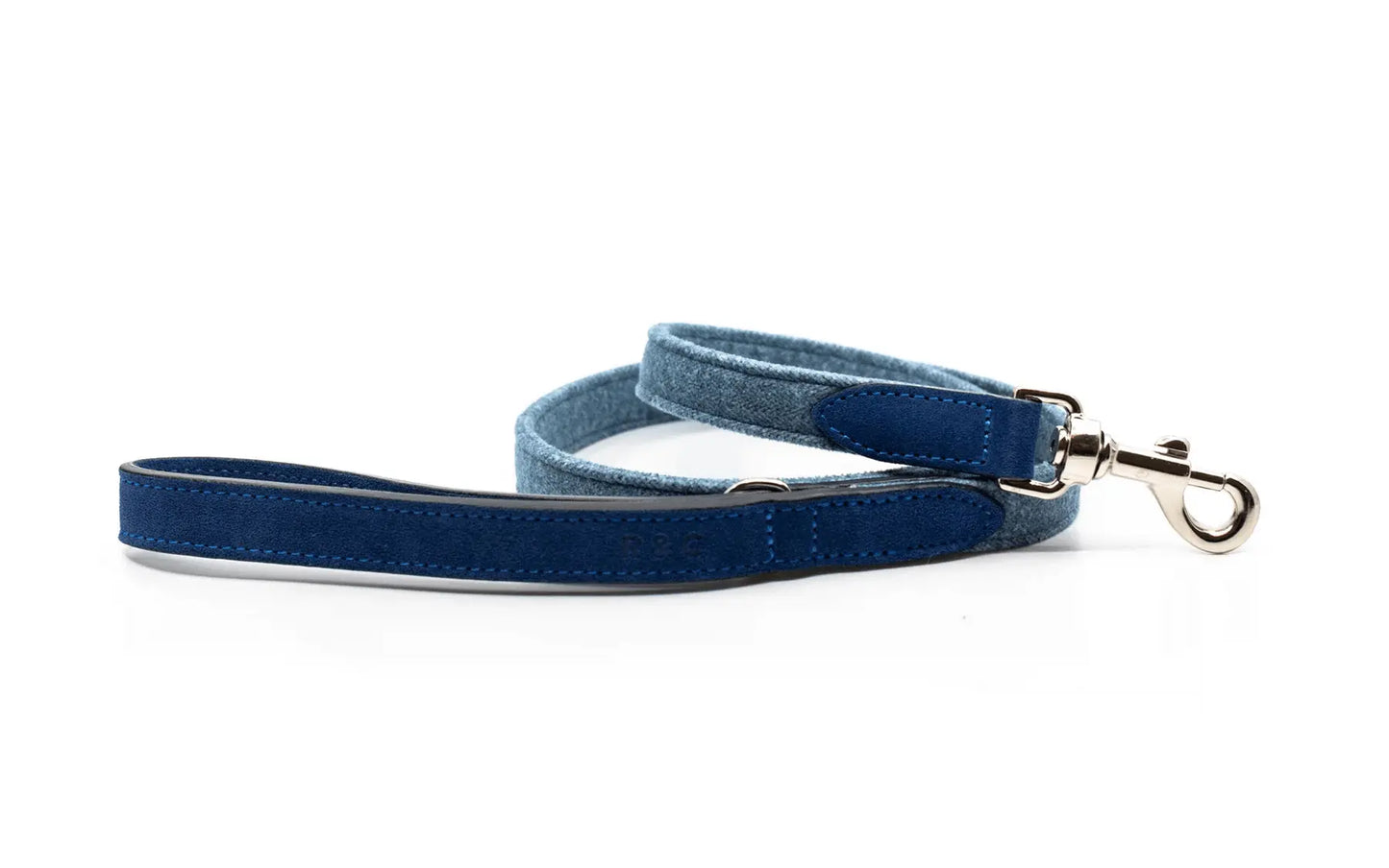 “Rayleigh” Fabric & Leather Dog Lead – by Ralph & Co - Memoriex