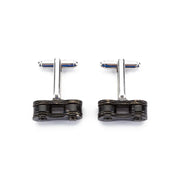 Recycled Bicycle Chain Cufflinks (3 Colours Available) - Memoriex 