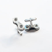 Recycled Bicycle Chain Cufflinks (3 Colours Available) - Memoriex 