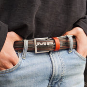 Recycled Bicycle Inner Tube Vegan Belt - Memoriex 