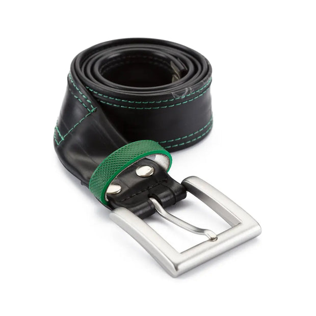 Recycled Bicycle Inner Tube Vegan Belt - Memoriex 