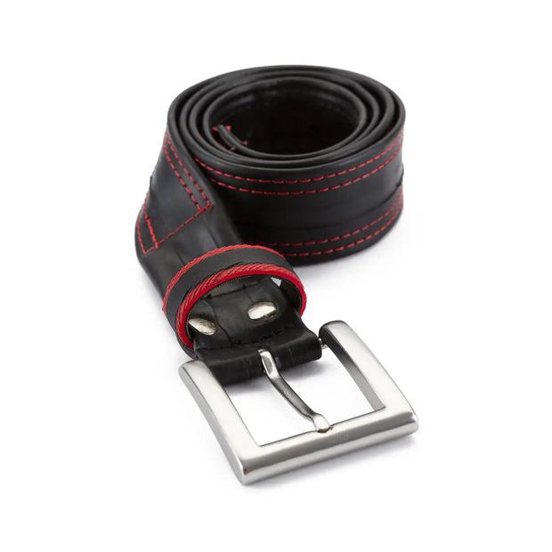 Recycled Bicycle Inner Tube Vegan Belt - Memoriex 