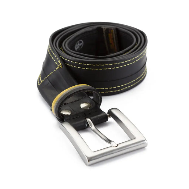 Recycled Bicycle Inner Tube Vegan Belt - Memoriex 