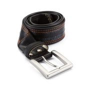 Recycled Bicycle Inner Tube Vegan Belt (with Patches) - Memoriex 