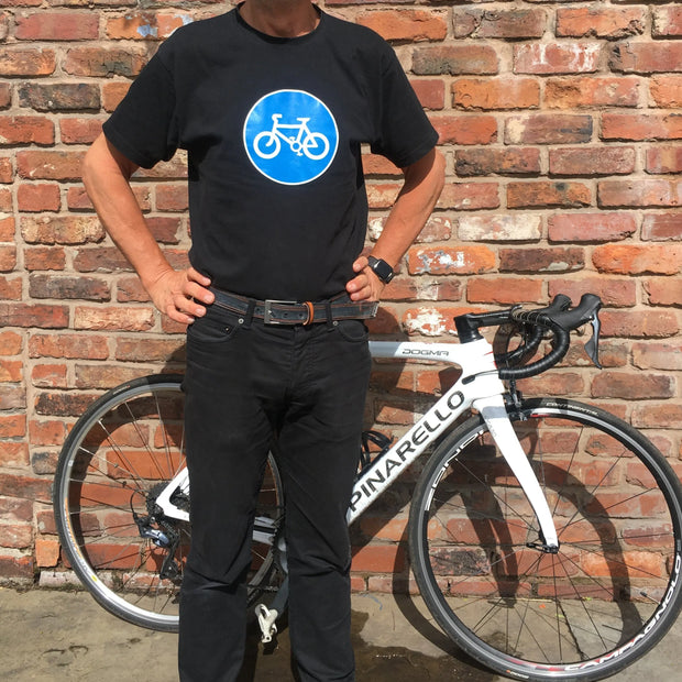 Recycled Bicycle Inner Tube Vegan Belt (with Patches) - Memoriex 