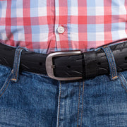 Recycled Rubber Motorbike Tyre Vegan Belt (Large Buckle) - Memoriex 