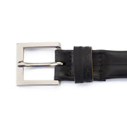 Recycled Slim Championship Bicycle Inner Tube Vegan Belt - Memoriex 