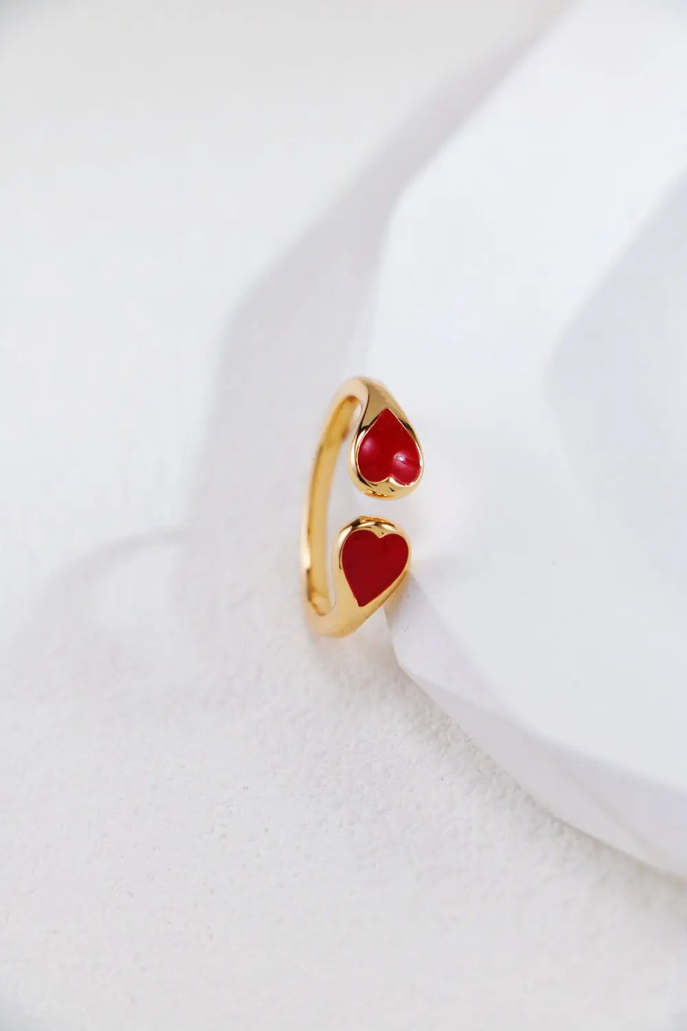 Red Heart Shaped Ring - Memoriex