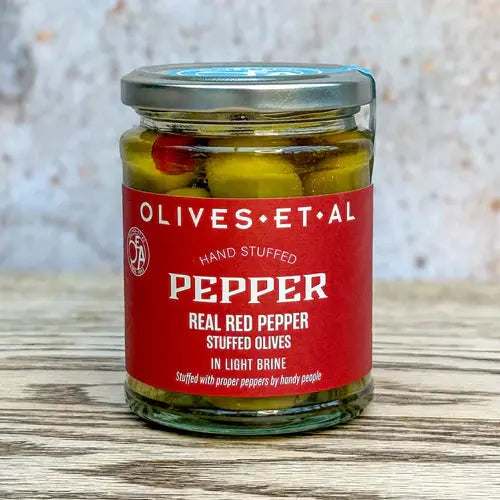 Red Pepper Stuffed Olives-0