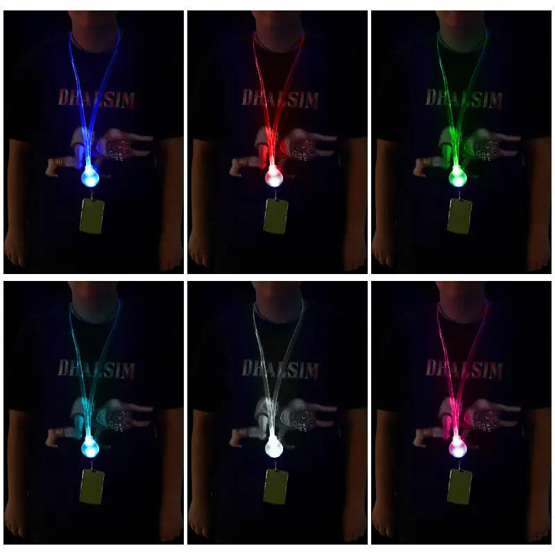 Remote Controlled TPU LED Lanyards for Events-3