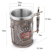 Resin skull home mug ornament - Memoriex 