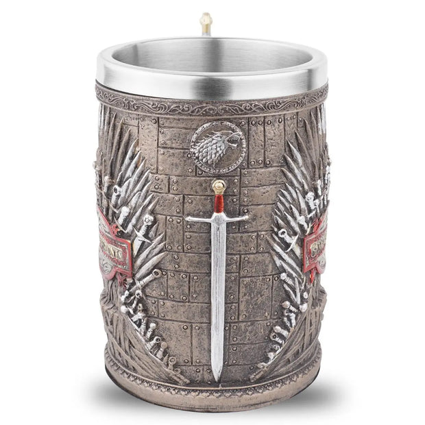 Resin skull home mug ornament - Memoriex 