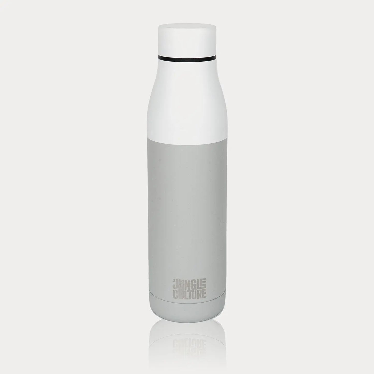 Reusable Stainless Steel Water Bottle (Matt Effect Black)-6