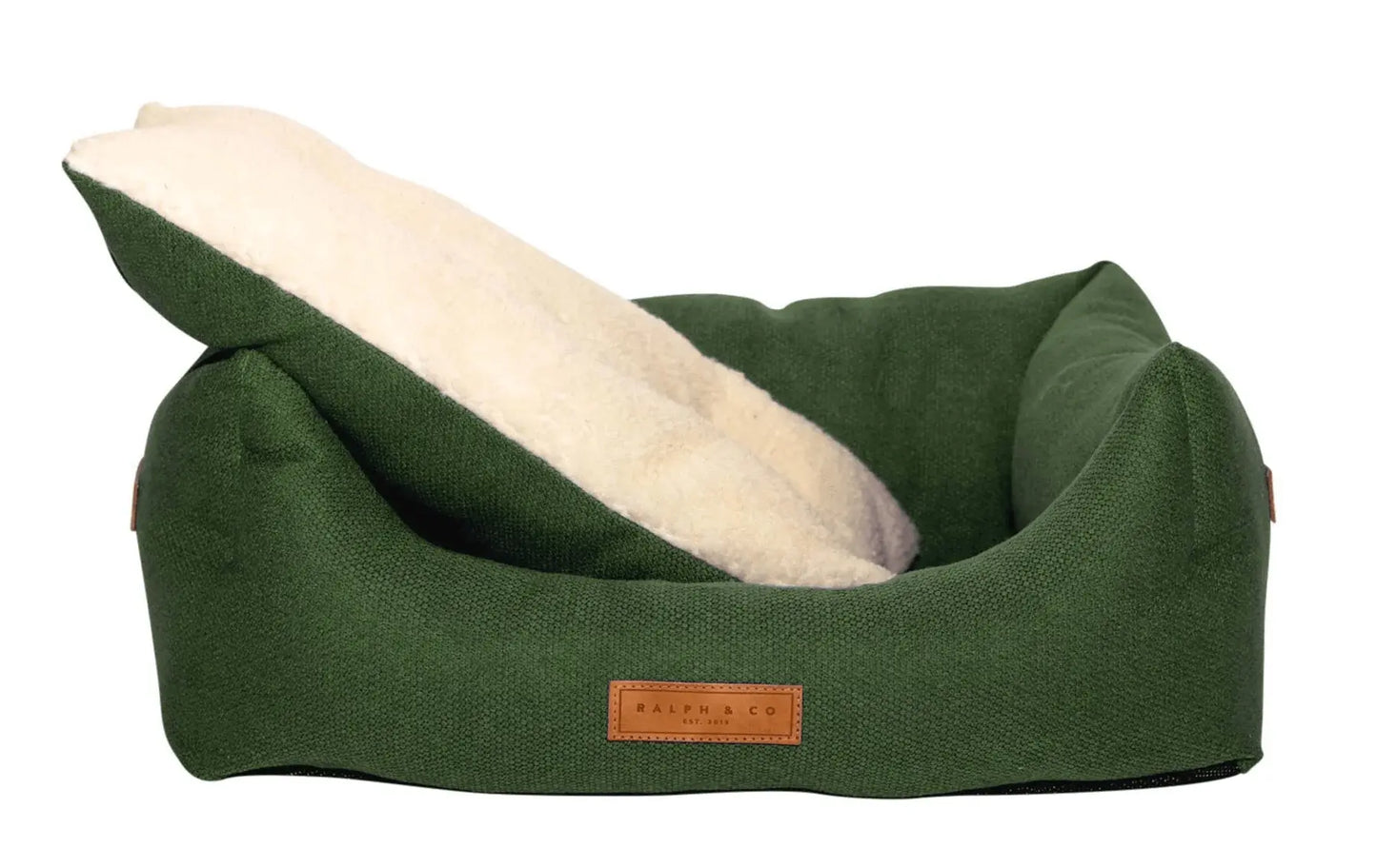 “Richmond” Stonewash Nest Dog Bed – by Ralph & Co - Memoriex