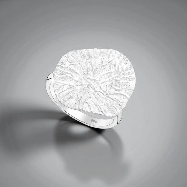 Ring Touch - Sterling Silver Elegant Minimalist Ring-0
