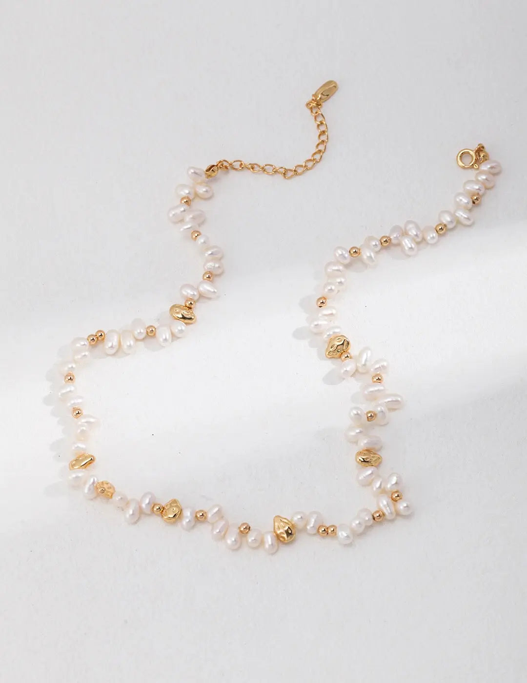 Romantic French Style Natural Pearl Necklace-3