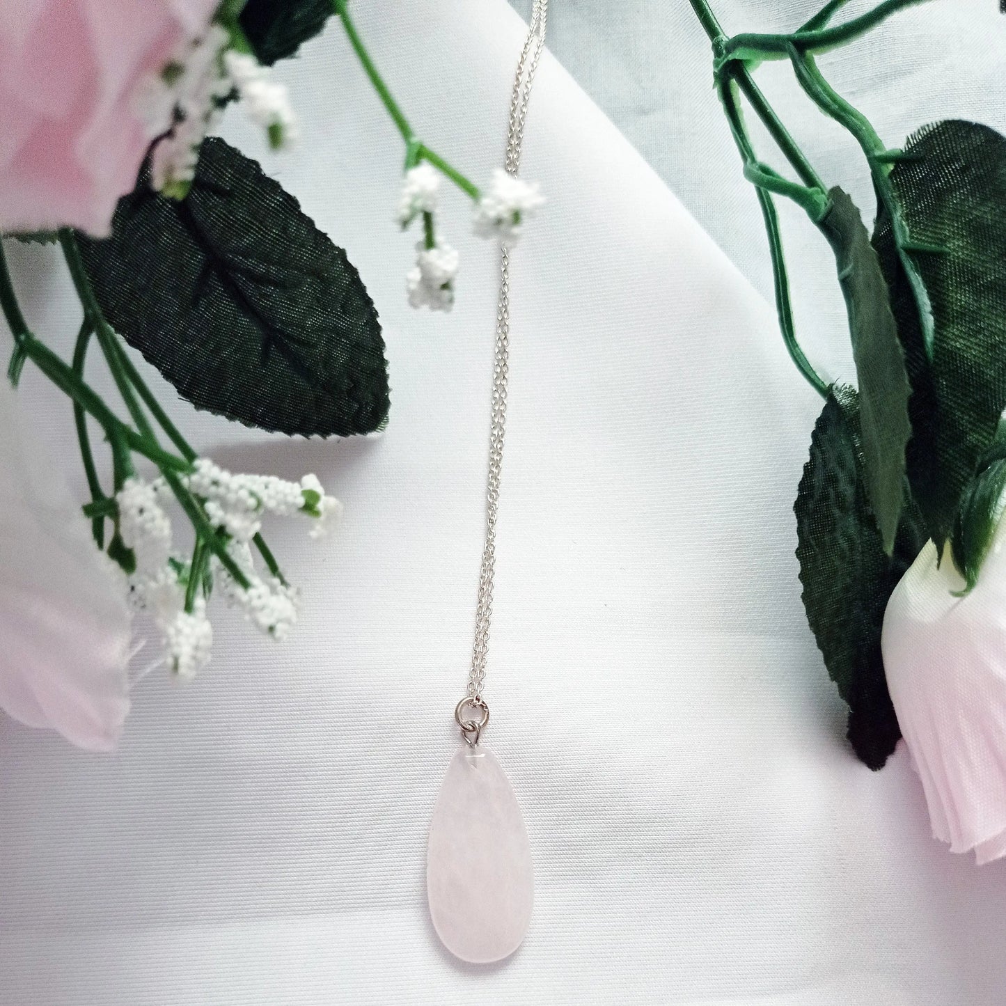 Rose Quartz Necklace - Memoriex