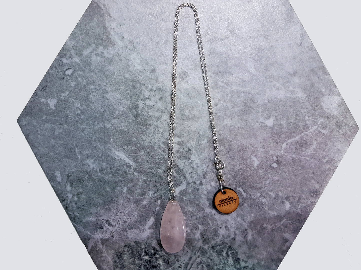 Rose Quartz Necklace - Memoriex