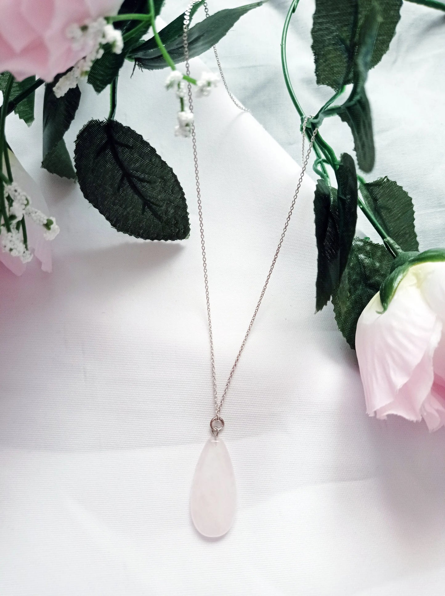 Rose Quartz Necklace - Memoriex