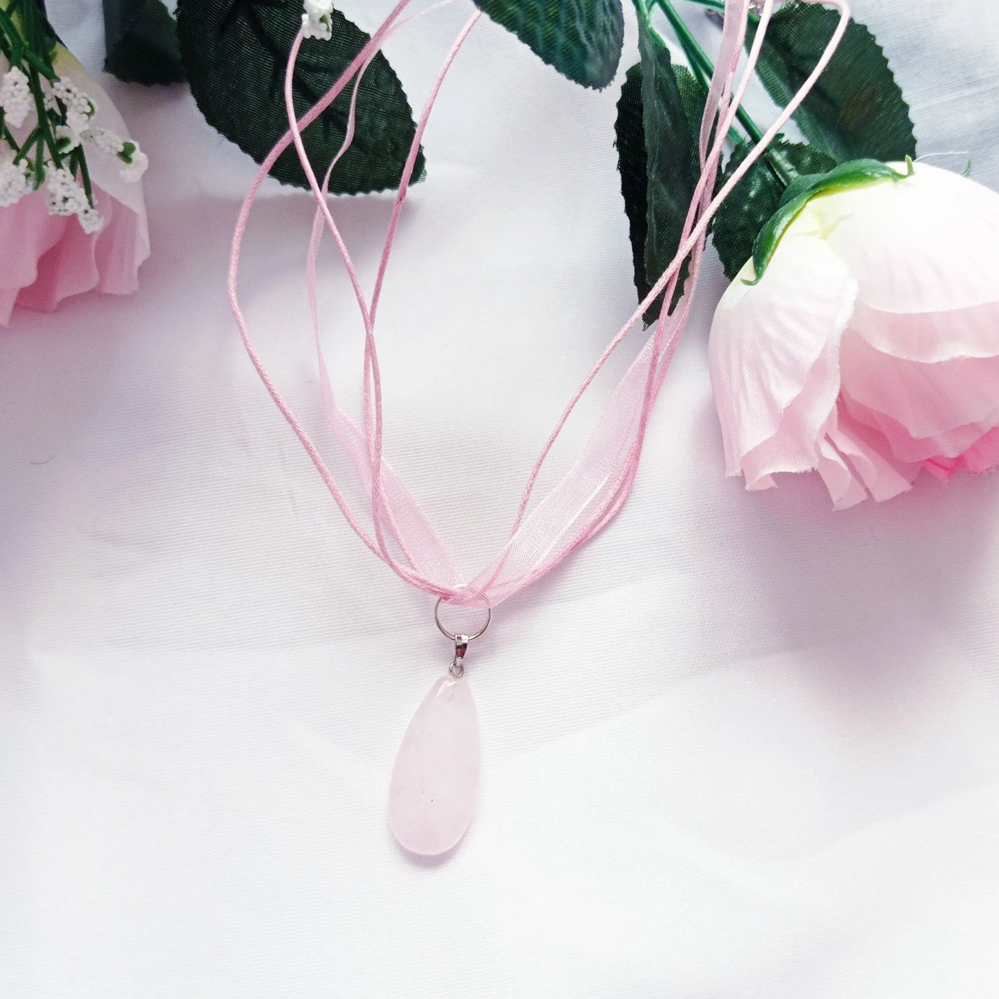 Rose Quartz Necklace - Memoriex