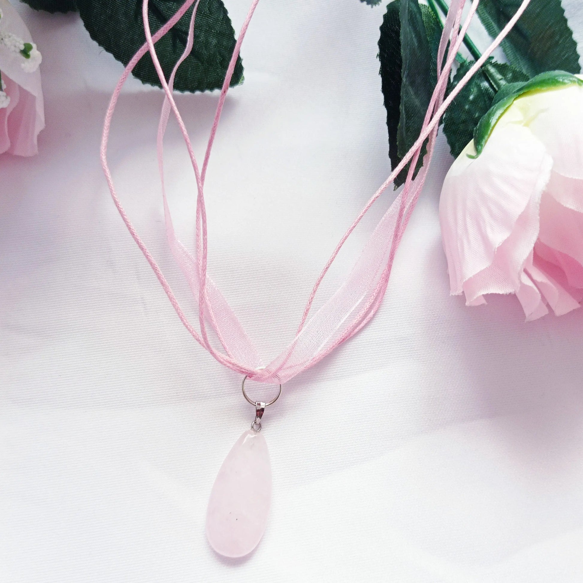 Rose Quartz Necklace - Memoriex