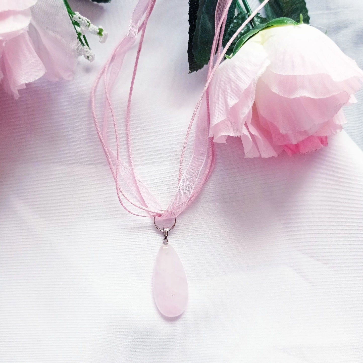 Rose Quartz Necklace - Memoriex