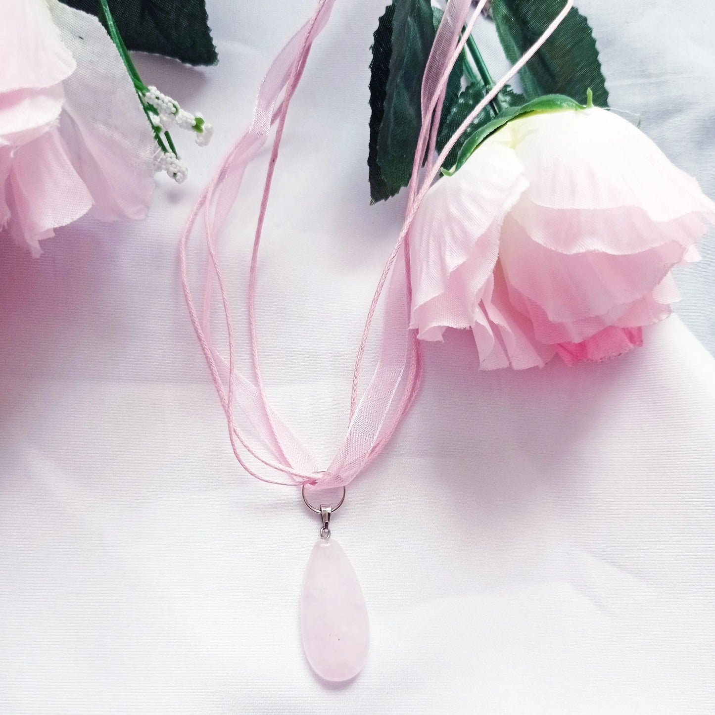 Rose Quartz Necklace - Memoriex