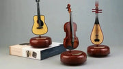 Rotating Music Box Guitar Violin Octave Box Birthday Gift Girls Holiday Gift Living Room Creative Ornaments - Memoriex 