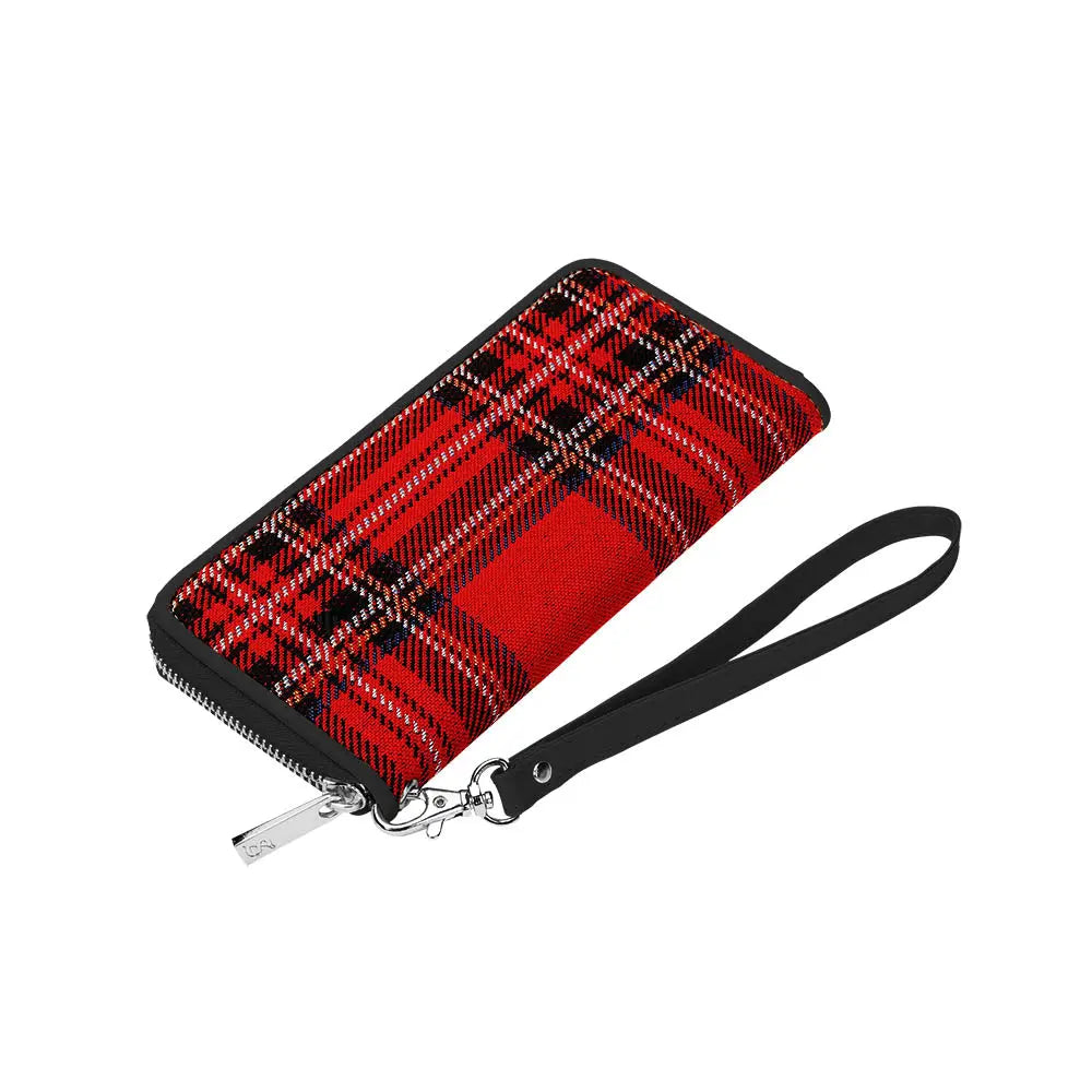 Royal Stewart Tartan - Long Zip Purse-0