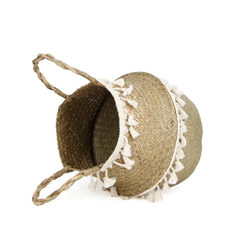 Boho Decor Wicker Baskets-3