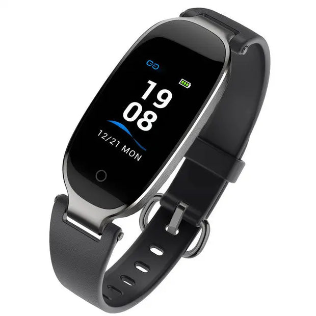 S3 Color Bracelet Fashion Wrist Smart Band Bracelet Girl Women Heart Rate Monitor Lady Female Fitness Tracker Wristband - Memoriex 