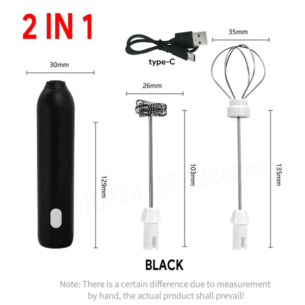 USB 3-Speed Milk Frother-10