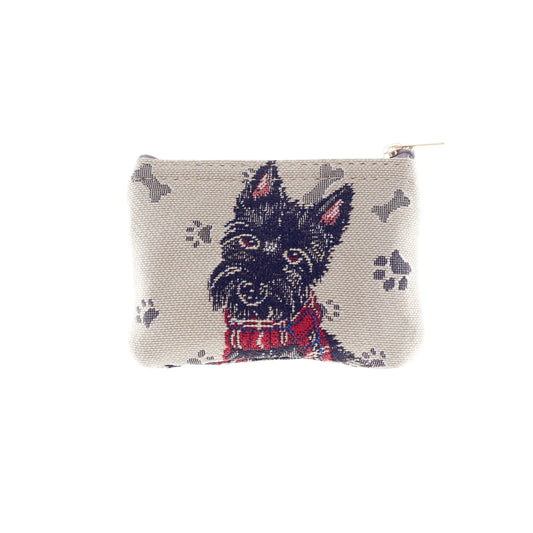 Scottie Dog - Zip Coin Purse-0