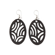Seraphine (I) Recycled Rubber Earrings - Memoriex 