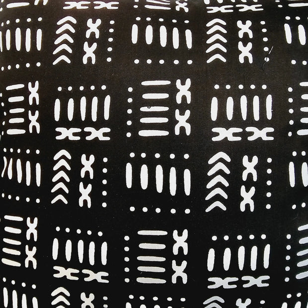 Set of 2 / 4 African Print | 40x40cm | Mudcloth Boho Cushion Cover 100% Cotton Wax Ankara Fabric-3