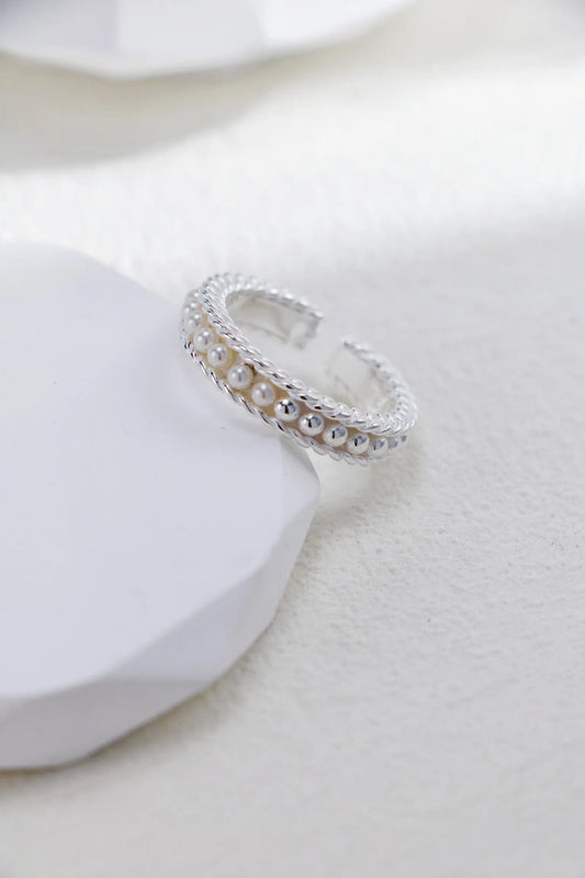 Shell Pearl Ring-0