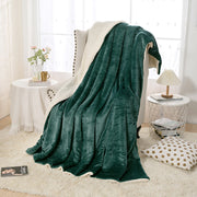 Sherpa Lambswool Thickened Double Layer Flannel Blanket - Memoriex 